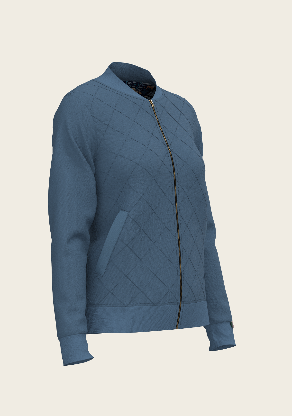 Espoir - Mid Blue Forest Reversible Jacket
