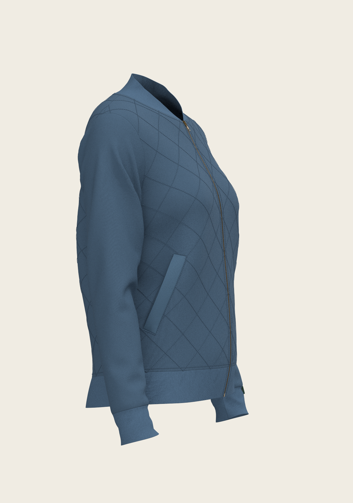 Espoir - Mid Blue Forest Reversible Jacket