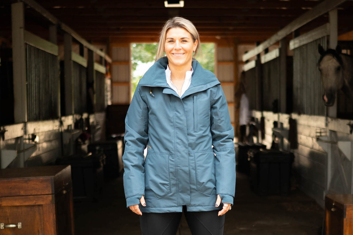 Redingote Winter Insulated Riding Jacket 2.0 - Lake