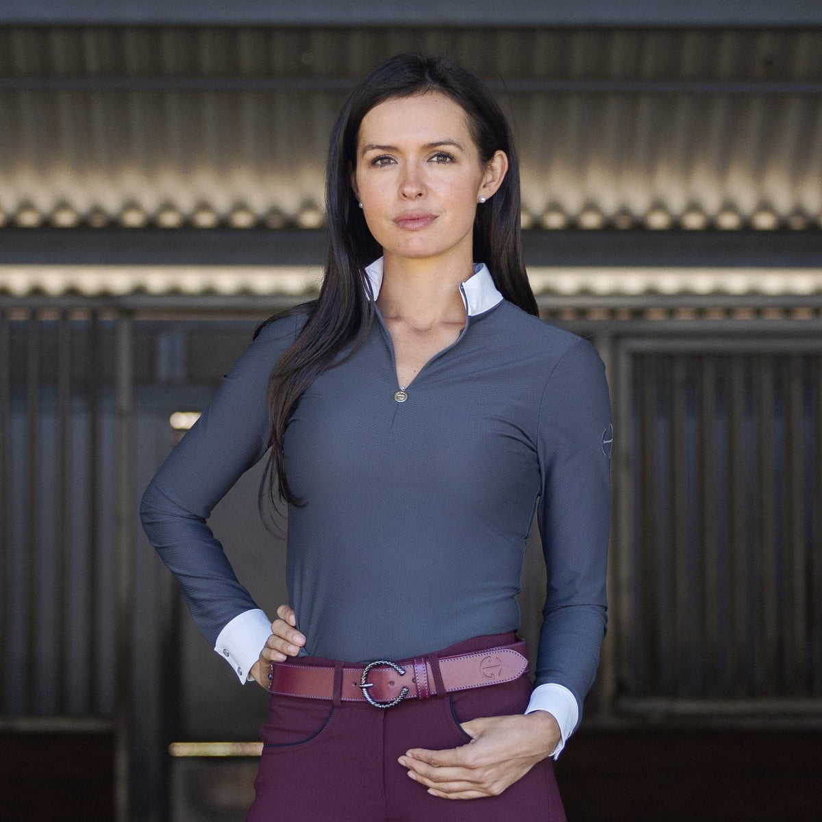Halter Ego - Devon - Long Sleeved Show Shirt
