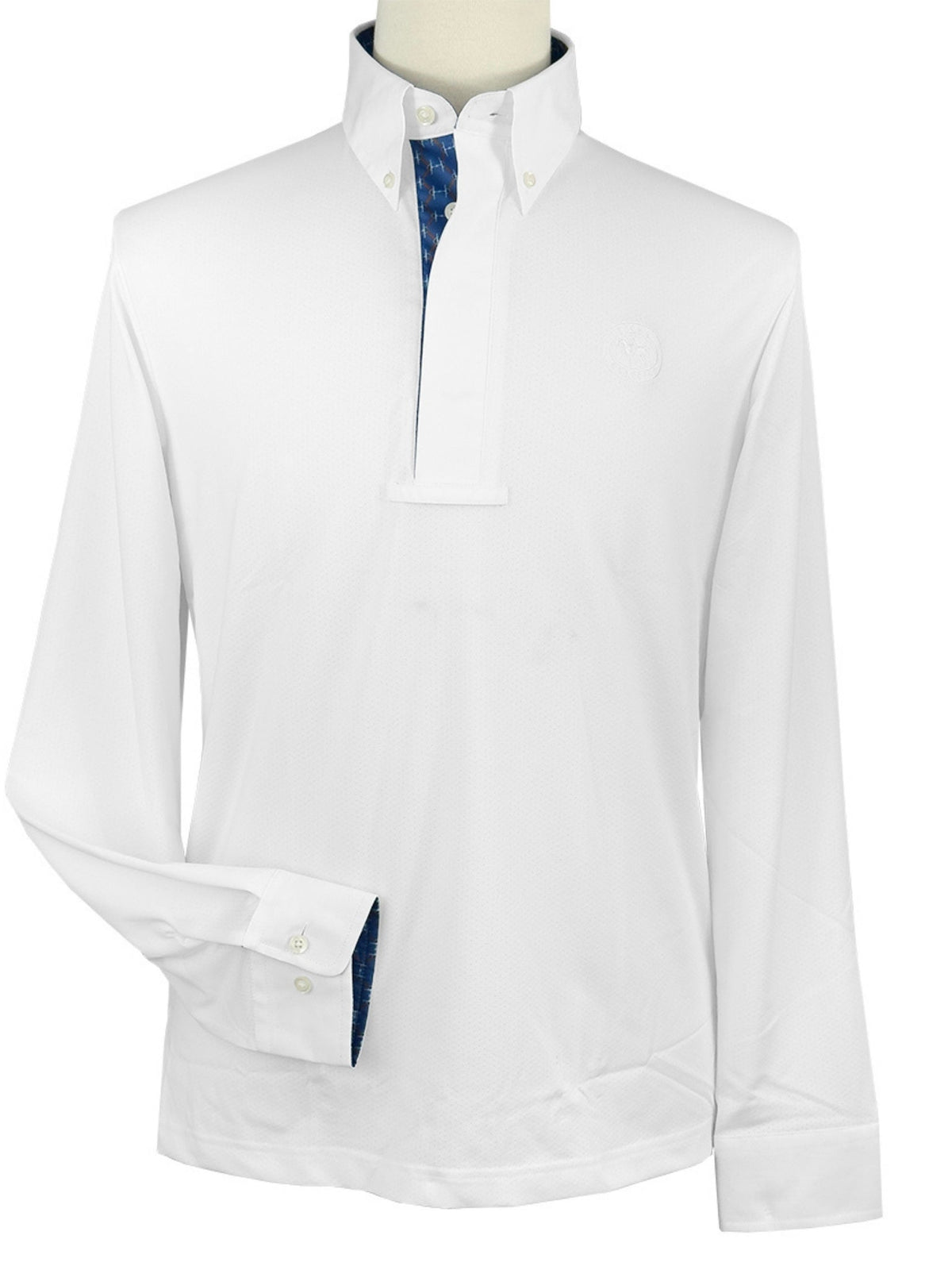 Essex Classics - Men's Braided Reins & Bits Talent Yarn Long Sleeve Show Shirt