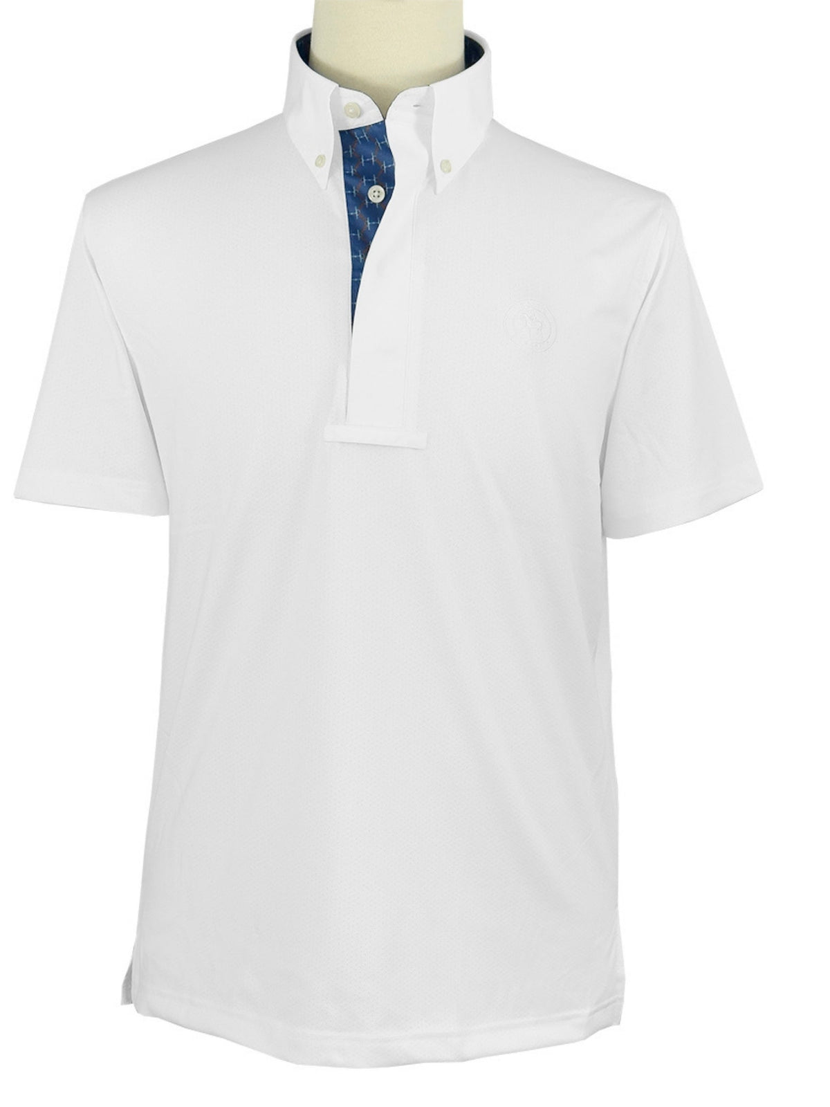 Essex Classics - Men's Braided Reins & Bits Talent Yarn Short Sleeve Show Shirt