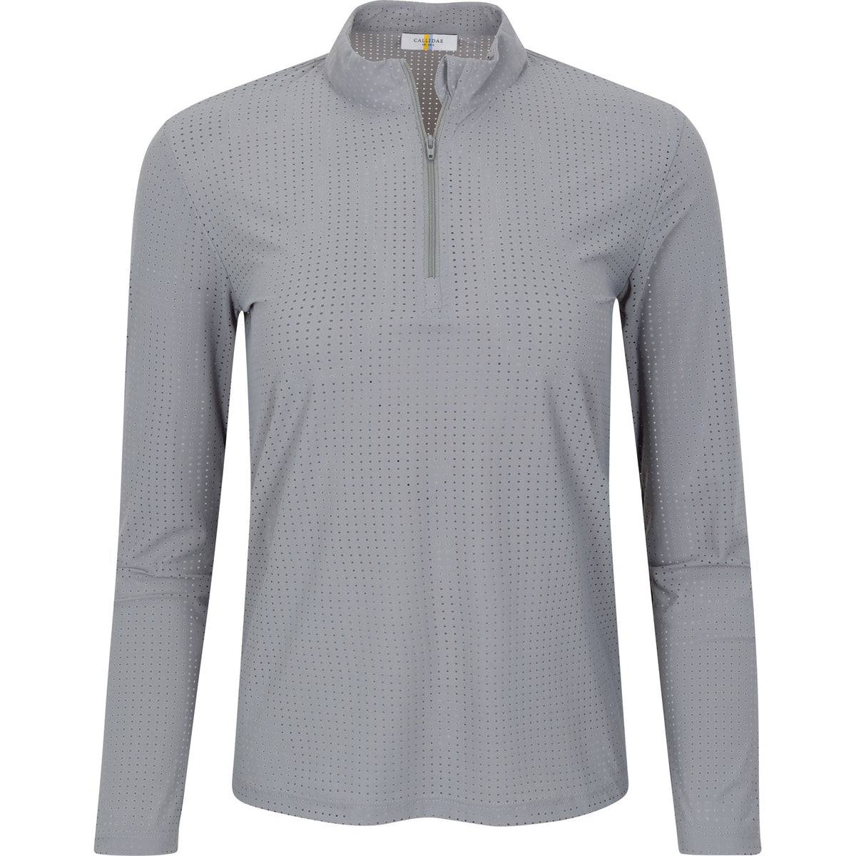 CALLIDAE - The Lightweight Perforated Performance Quarter Zip | Breathable Equestrian & Sport Shirt