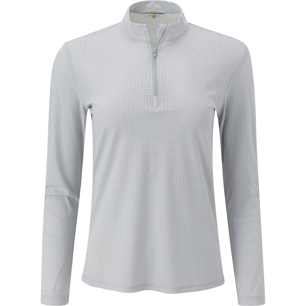 CALLIDAE - The Lightweight Perforated Performance Quarter Zip | Breathable Equestrian & Sport Shirt