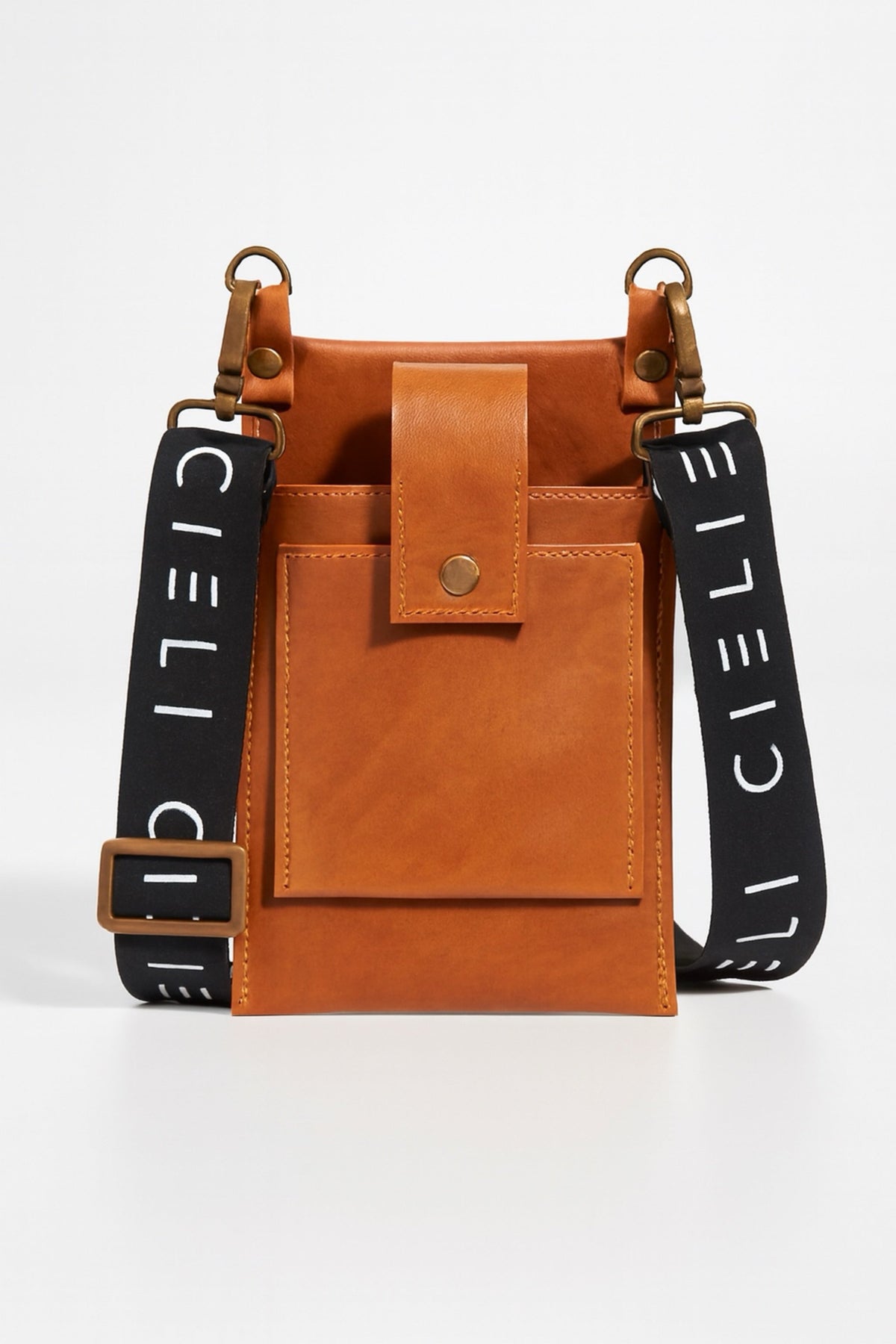 Cieli Signature Leather Sling Bag