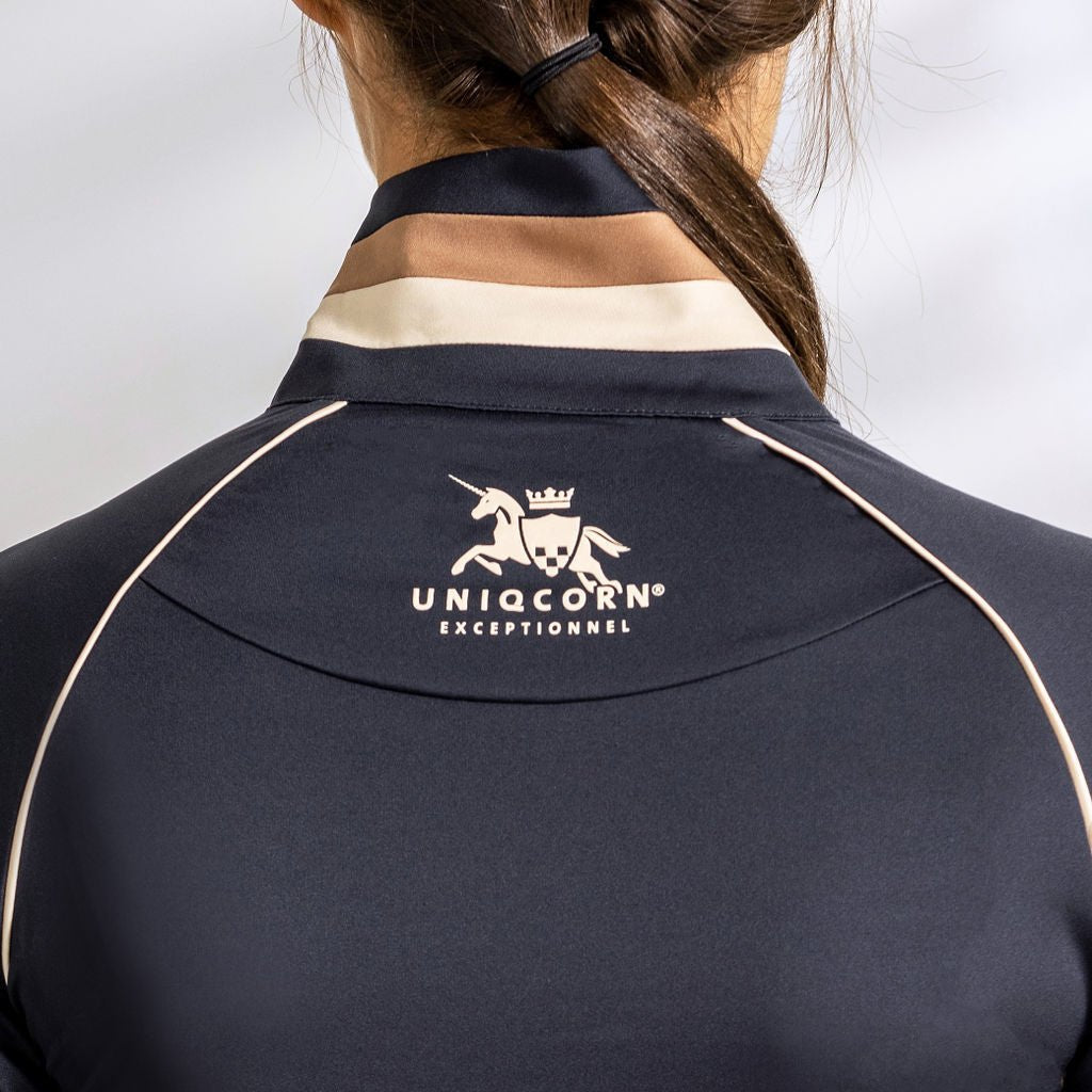 Uniqcorn Exceptionnel Equestrian Sun Shirt "Midnight Blue"
