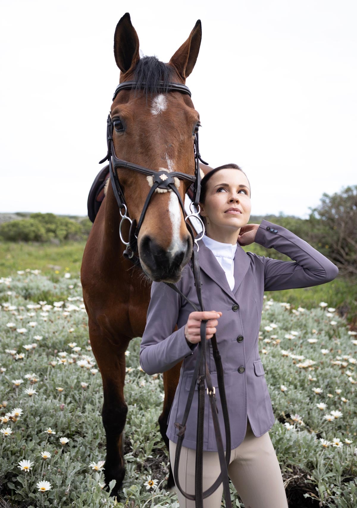 Espoir - Lavender Poppy Seed Hunter Show Jacket