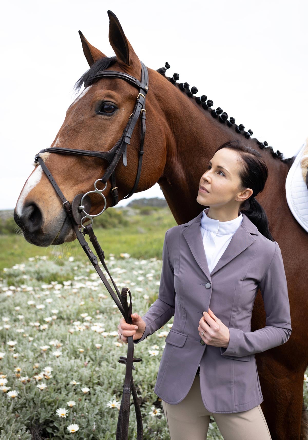 Espoir - Lavender Poppy Seed Hunter Show Jacket