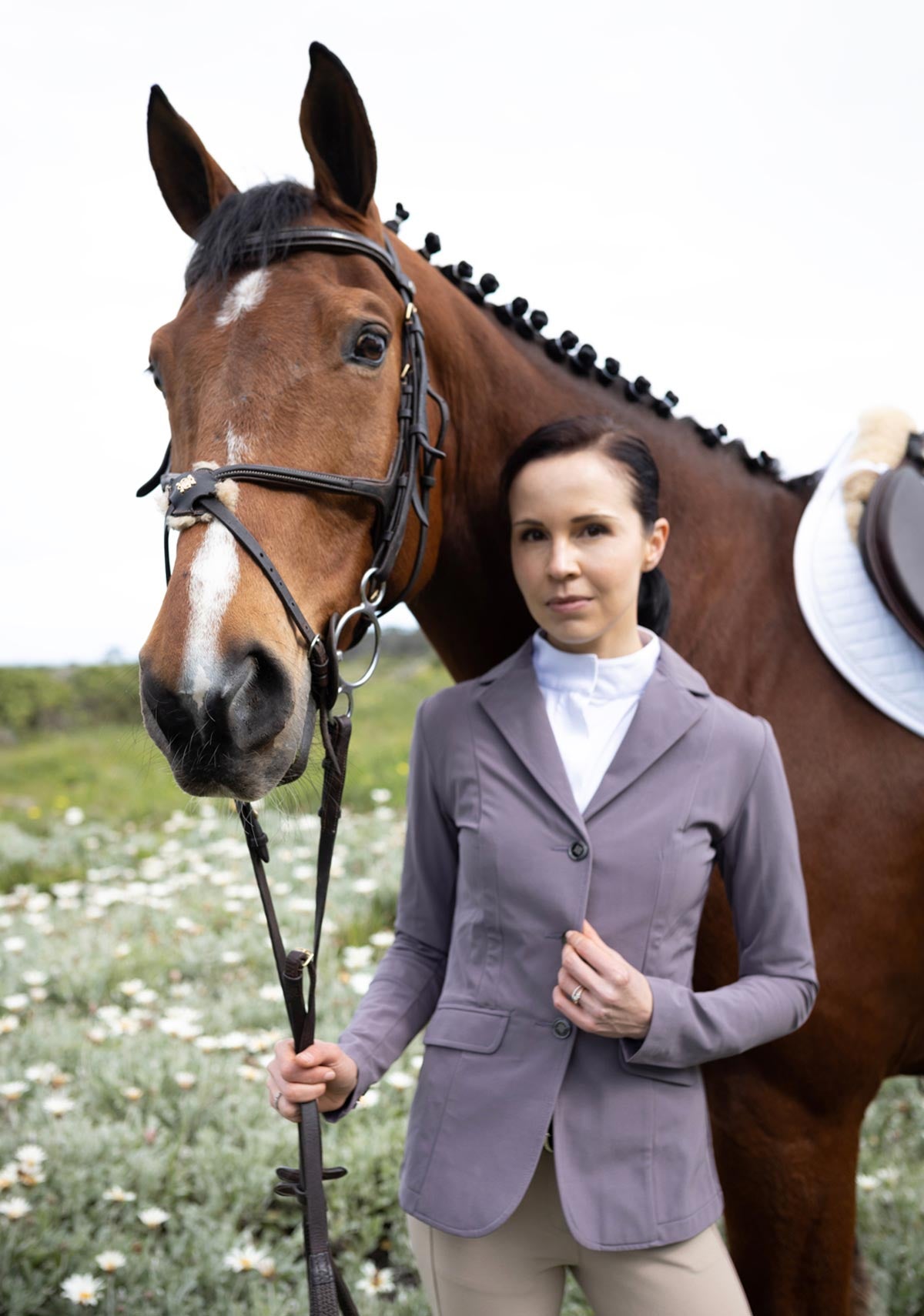 Espoir - Lavender Poppy Seed Hunter Show Jacket