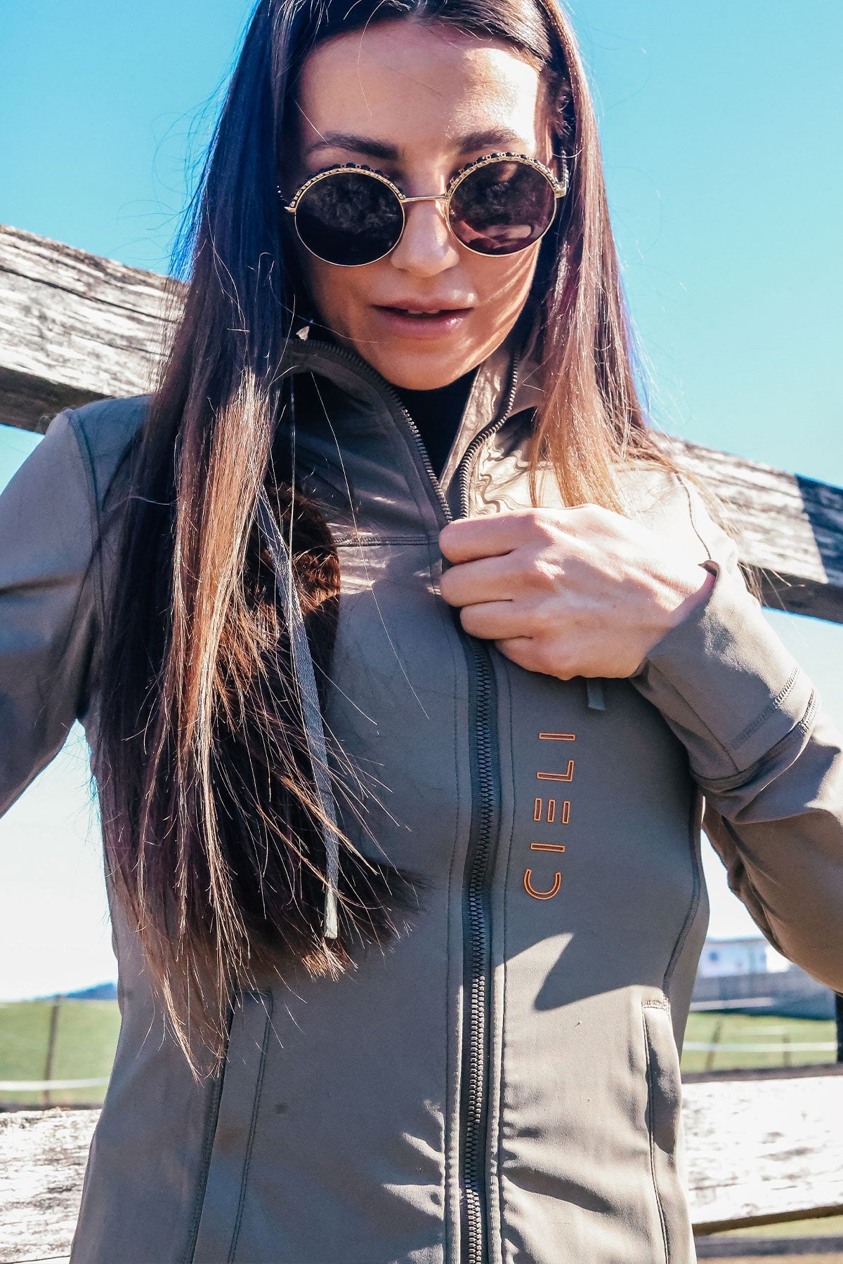 Cieli Equestrian - Willow Quick-Dry Zip Up Riding Hoodie