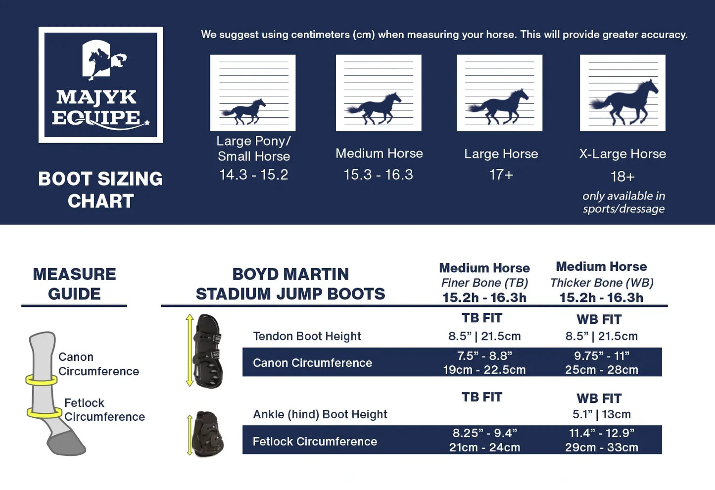 Boyd Martin Stadium Hind Jump Boot with ARTi-LAGE Technology