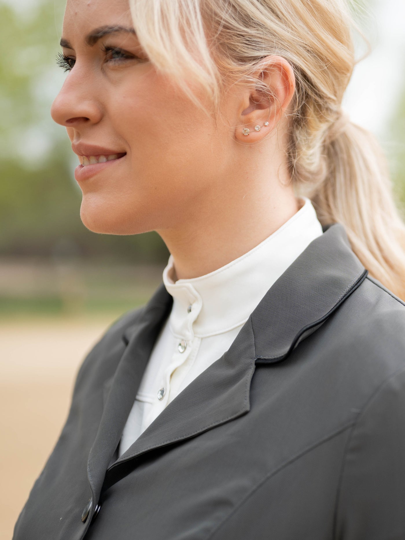 FITS Riding - Zephyr II Mesh Hunt Show Coat - Charcoal
