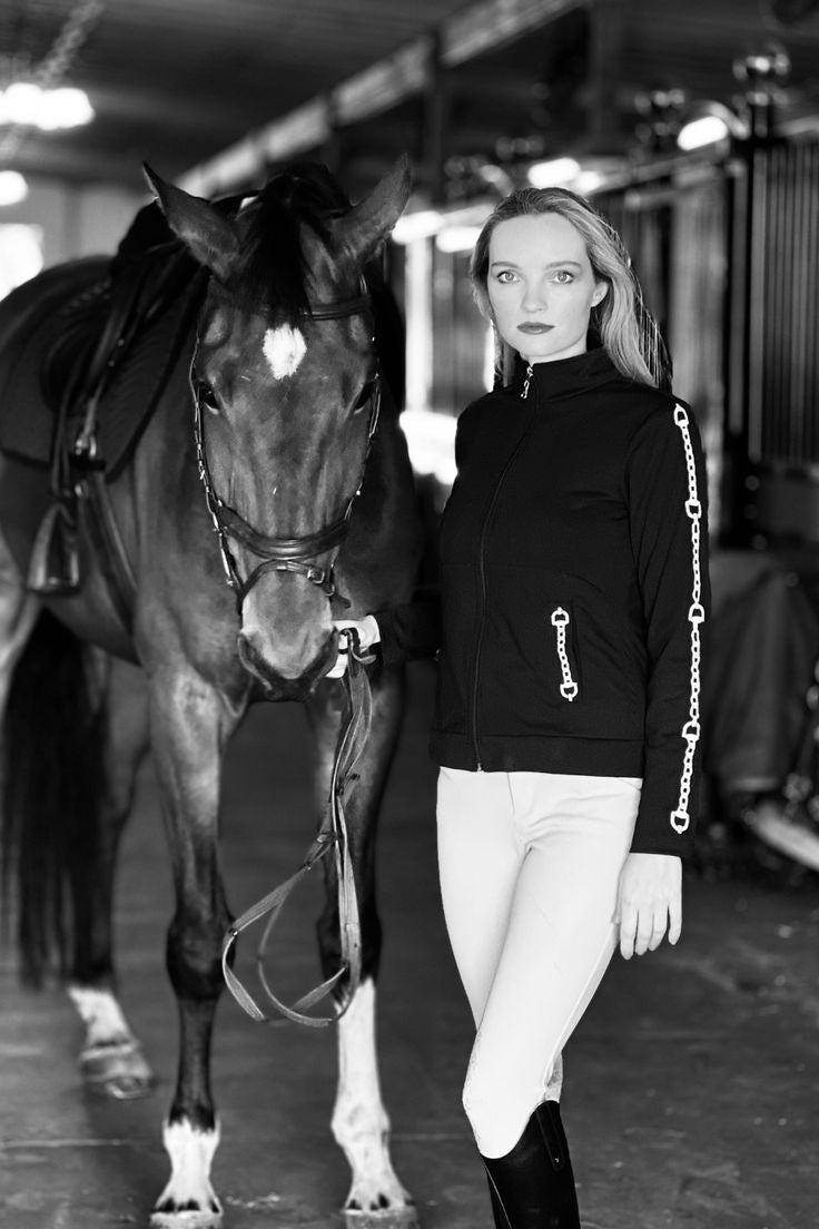 Rönner | Ava Embroidered Zip Jacket