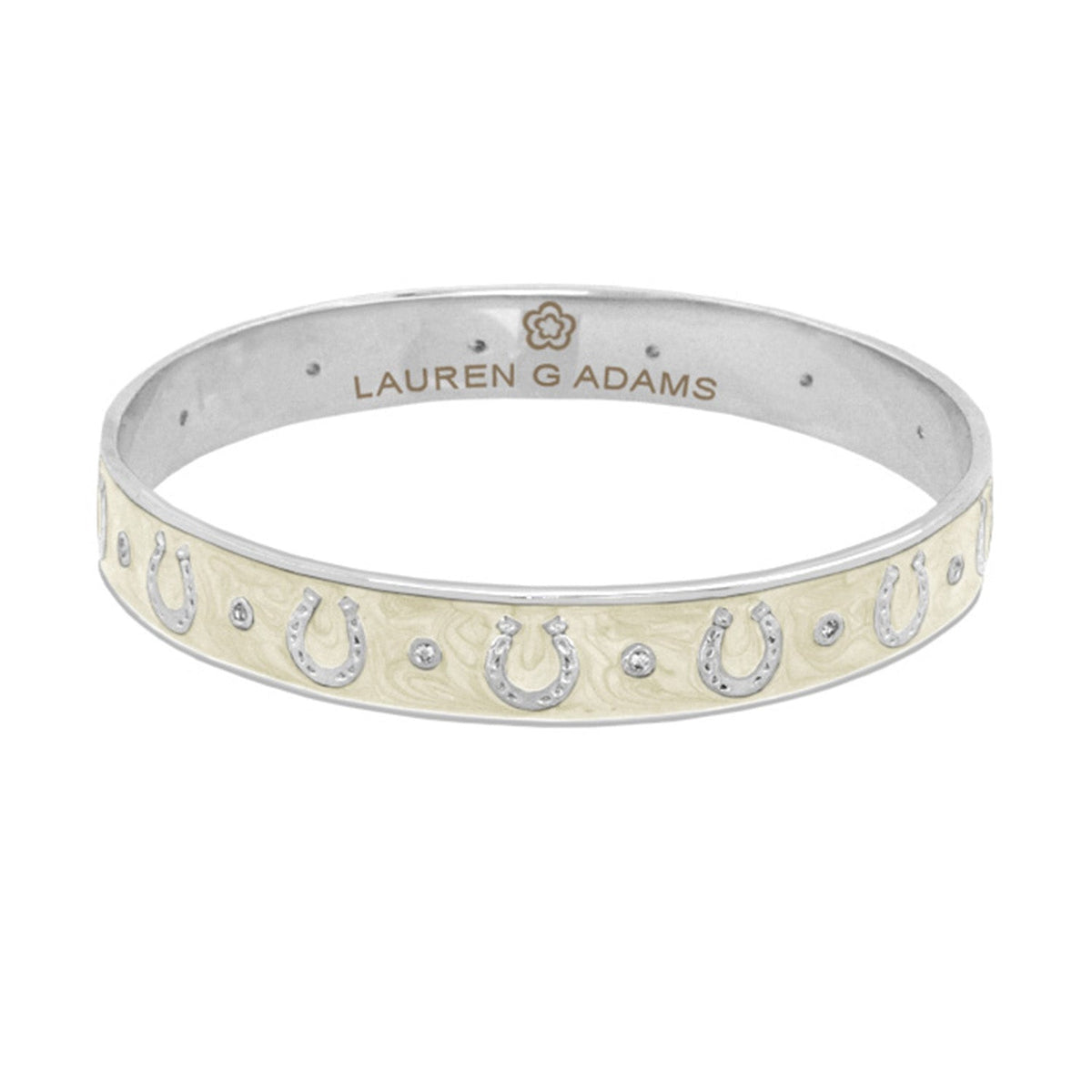 Lauren G Adams - Equestrian Horseshoe Bangle