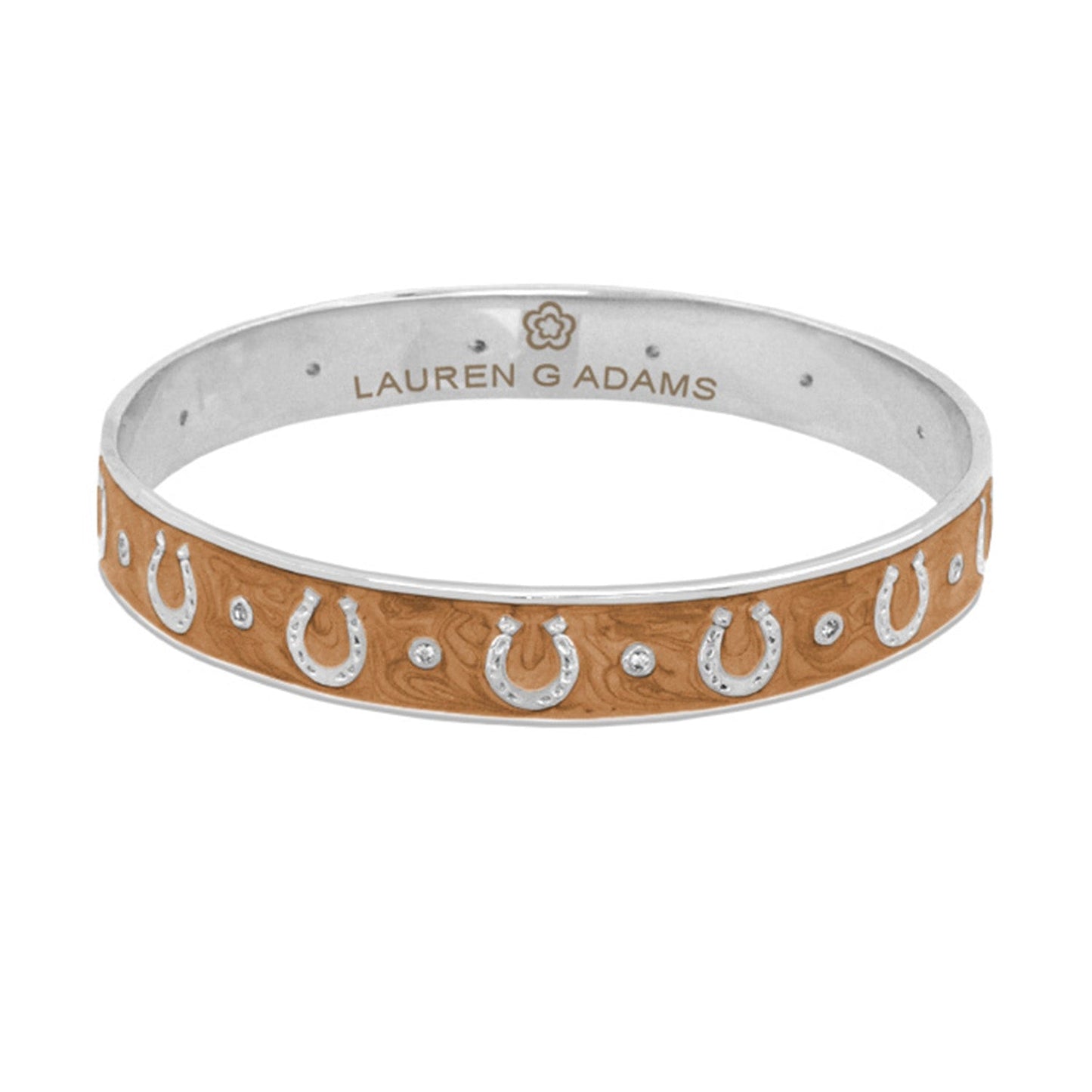 Lauren G Adams - Equestrian Horseshoe Bangle