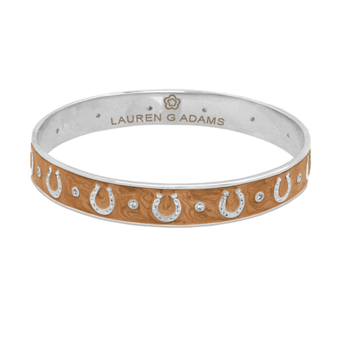Lauren G Adams - Equestrian Horseshoe Bangle