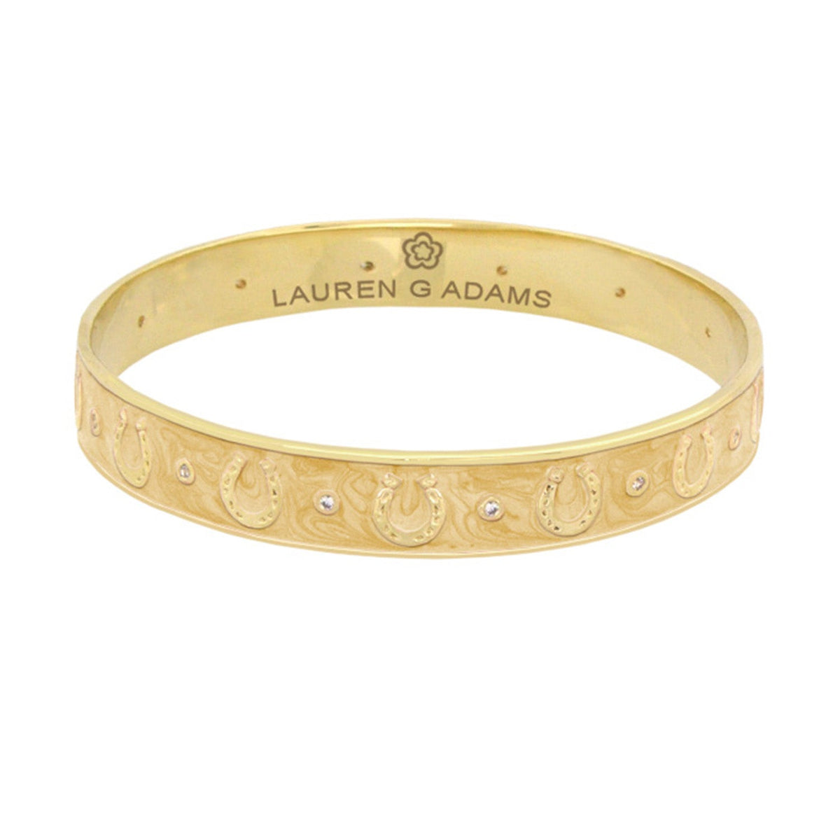 Lauren G Adams - Equestrian Horseshoe Bangle