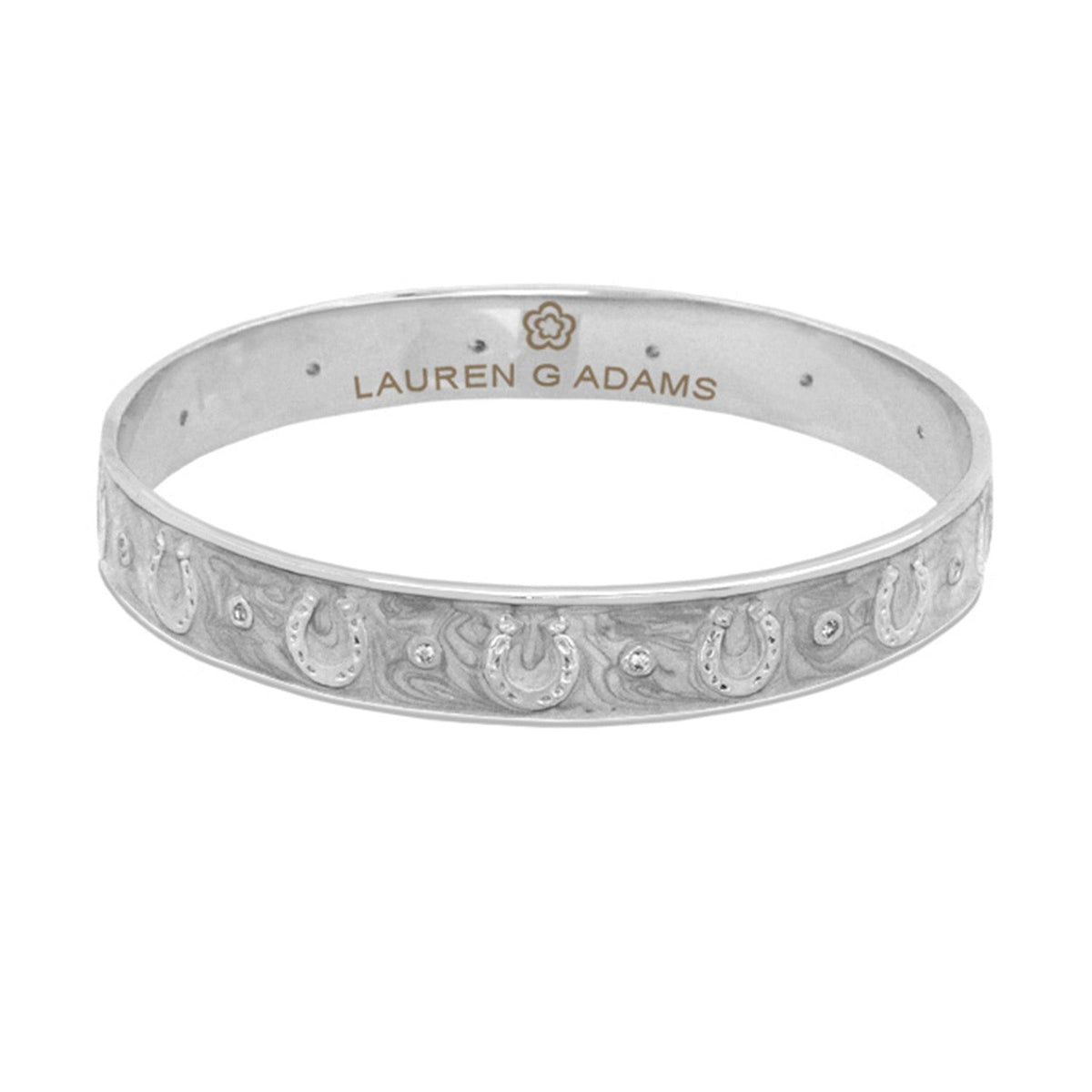 Lauren G Adams - Equestrian Horseshoe Bangle