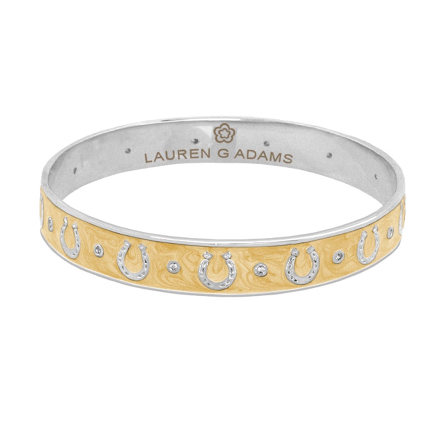 Lauren G Adams - Equestrian Horseshoe Bangle