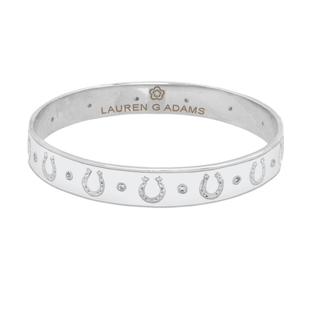 Lauren G Adams - Equestrian Horseshoe Bangle