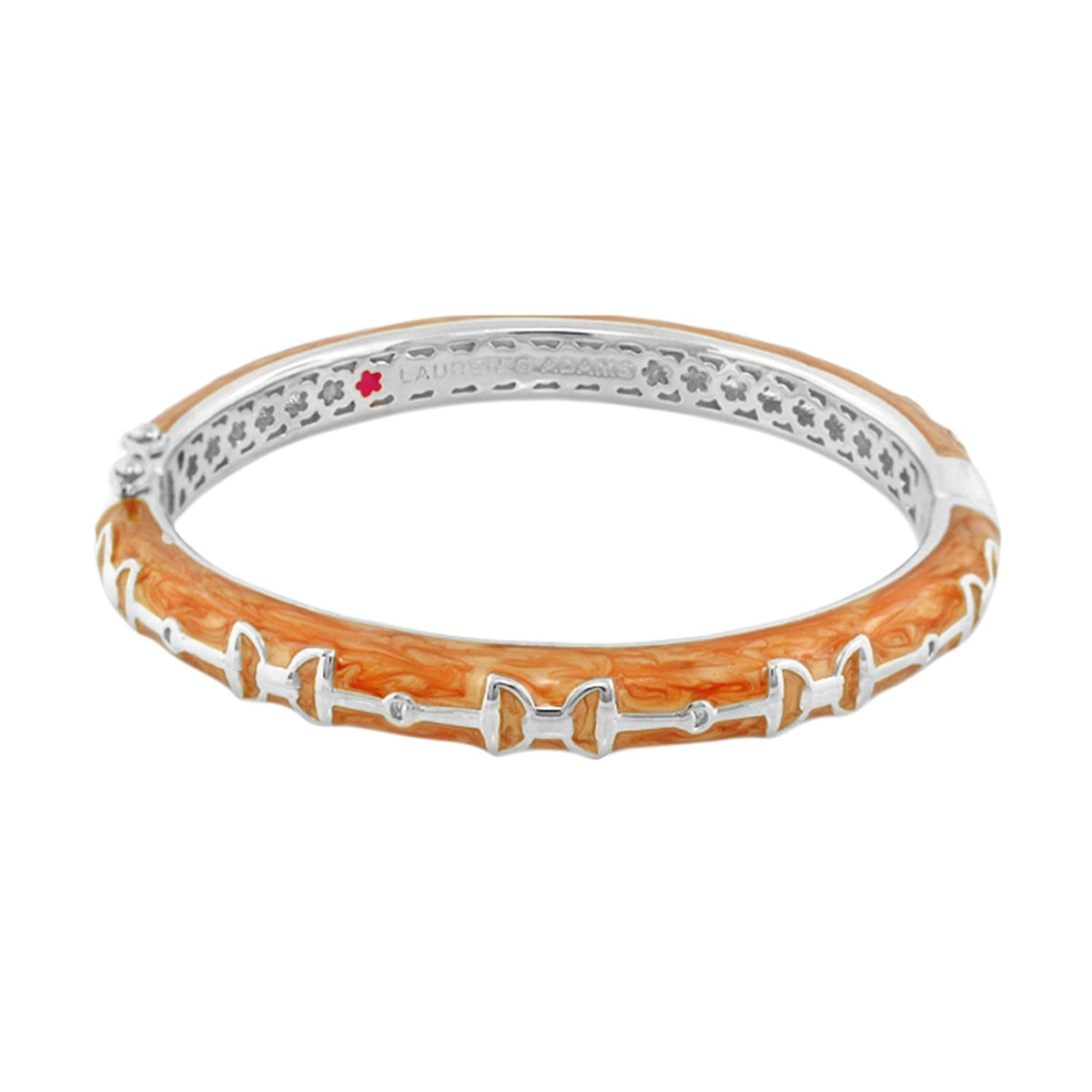 Lauren G Adams - Equestrian Stirrup Bangle - Bit