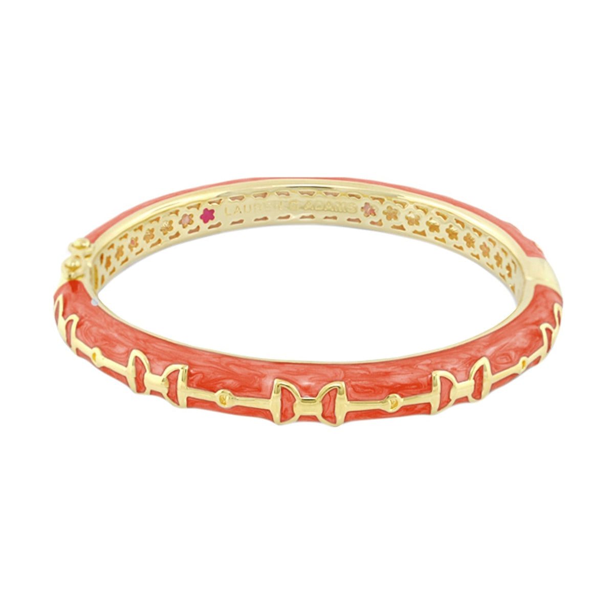 Lauren G Adams - Equestrian Stirrup Bangle - Bit