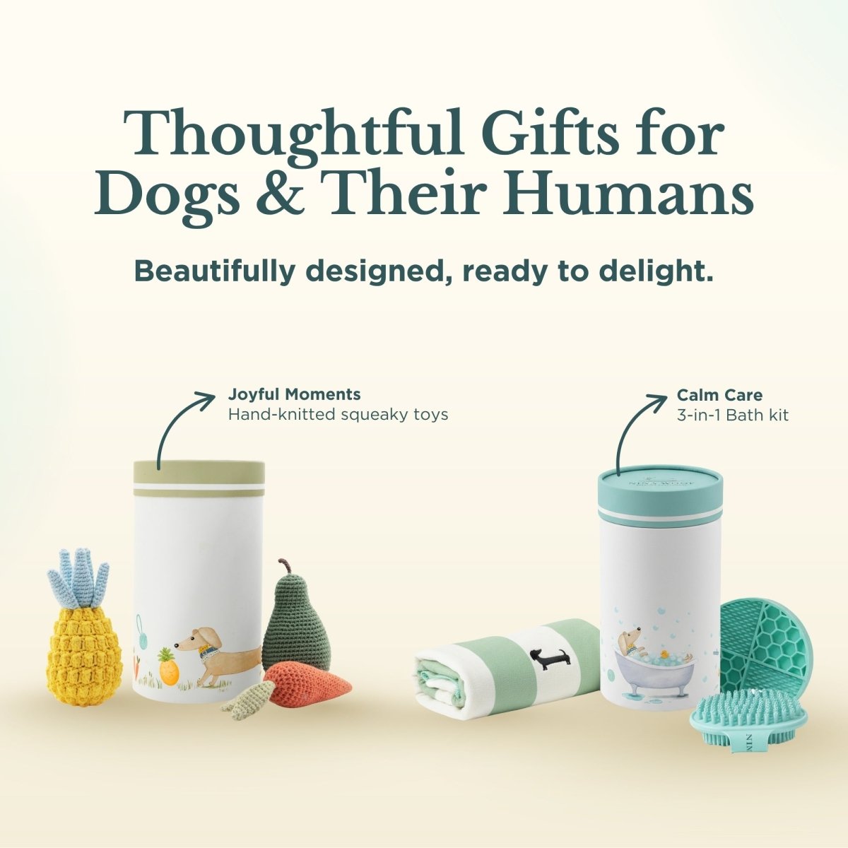 Nina Woof - Bath Kit for Dogs – Grooming Set