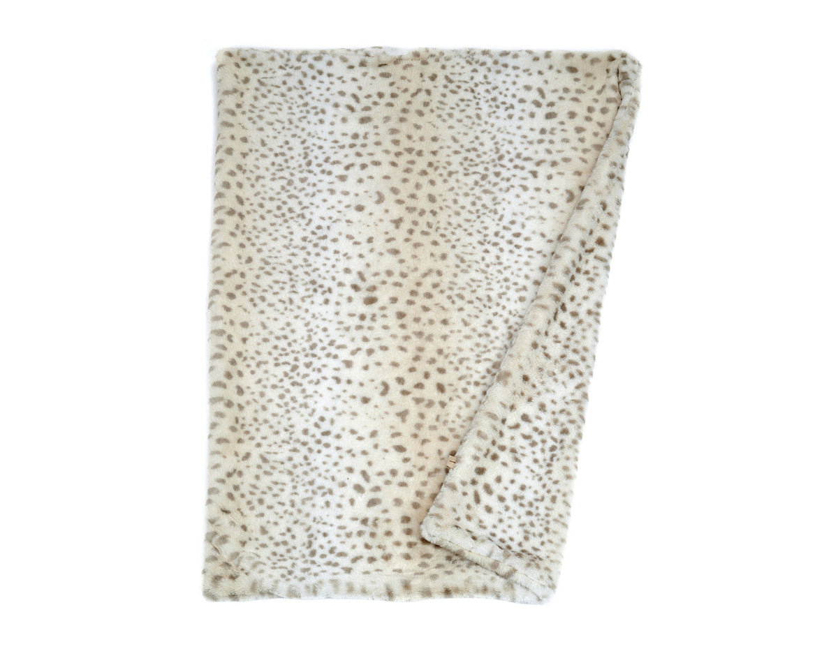 Jax & Bones - Cheetah Faux Fur Pet Blanket