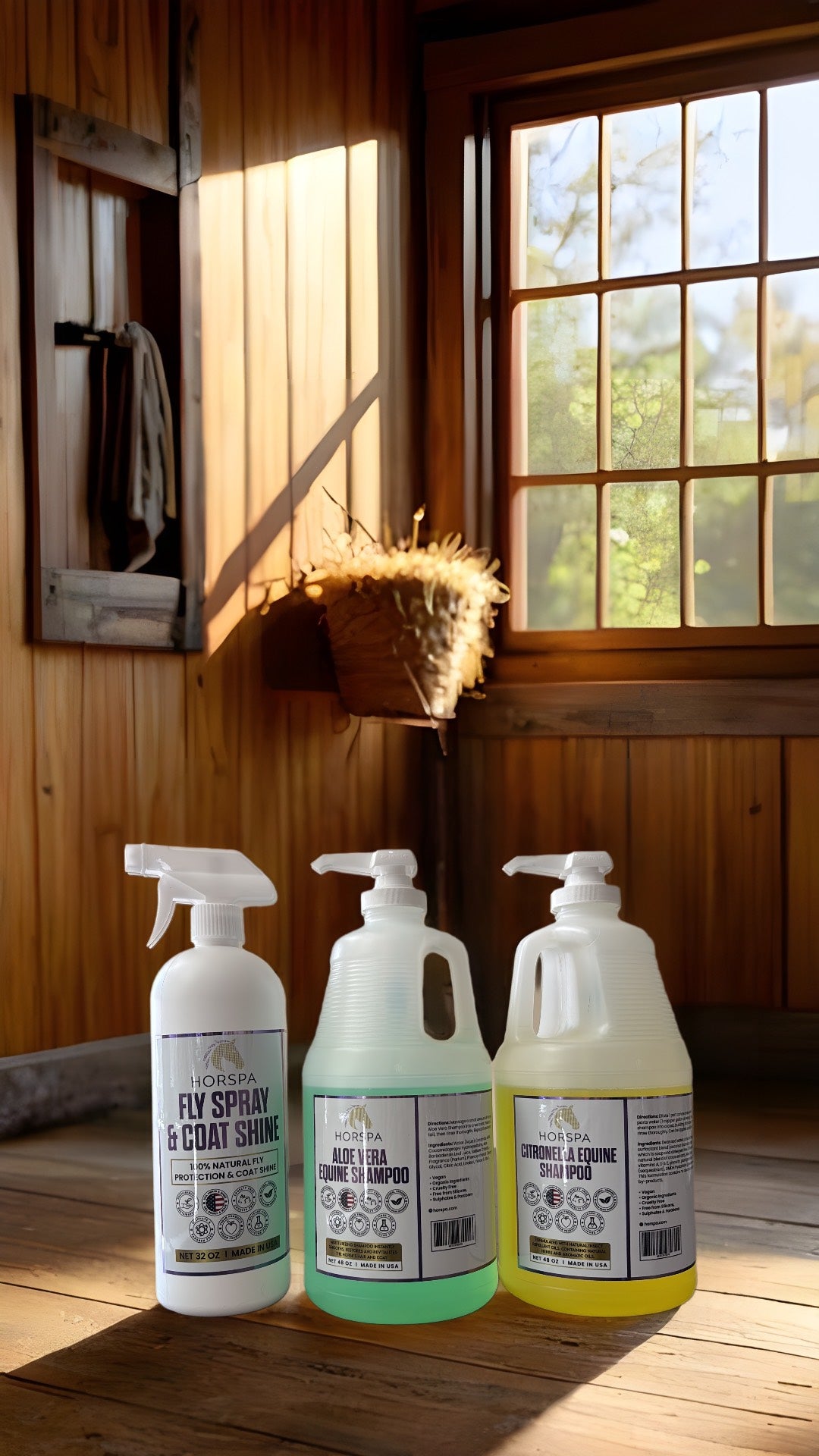 Horspa - Aloe Vera Equine Shampoo 48 oz