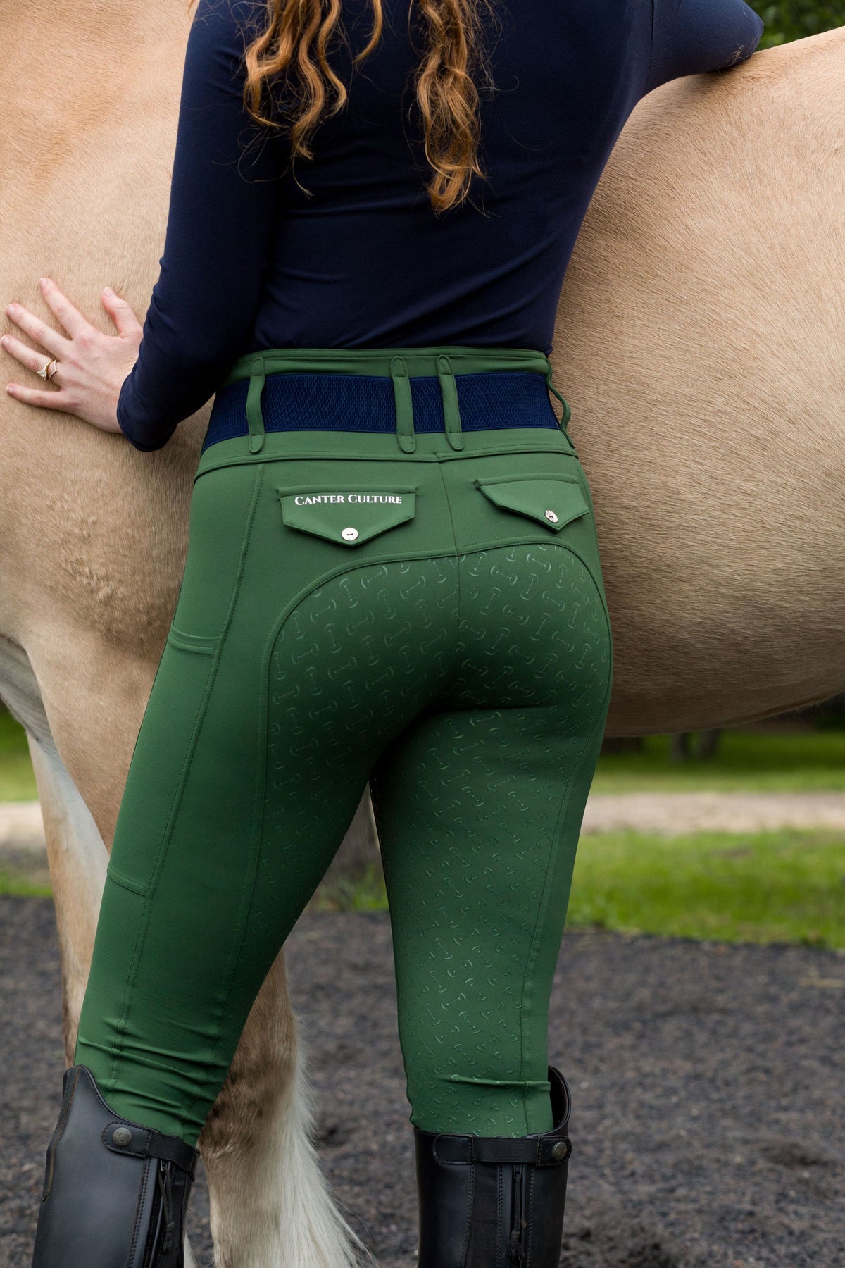 Canter Culture - Athletic Breech - Evergreen