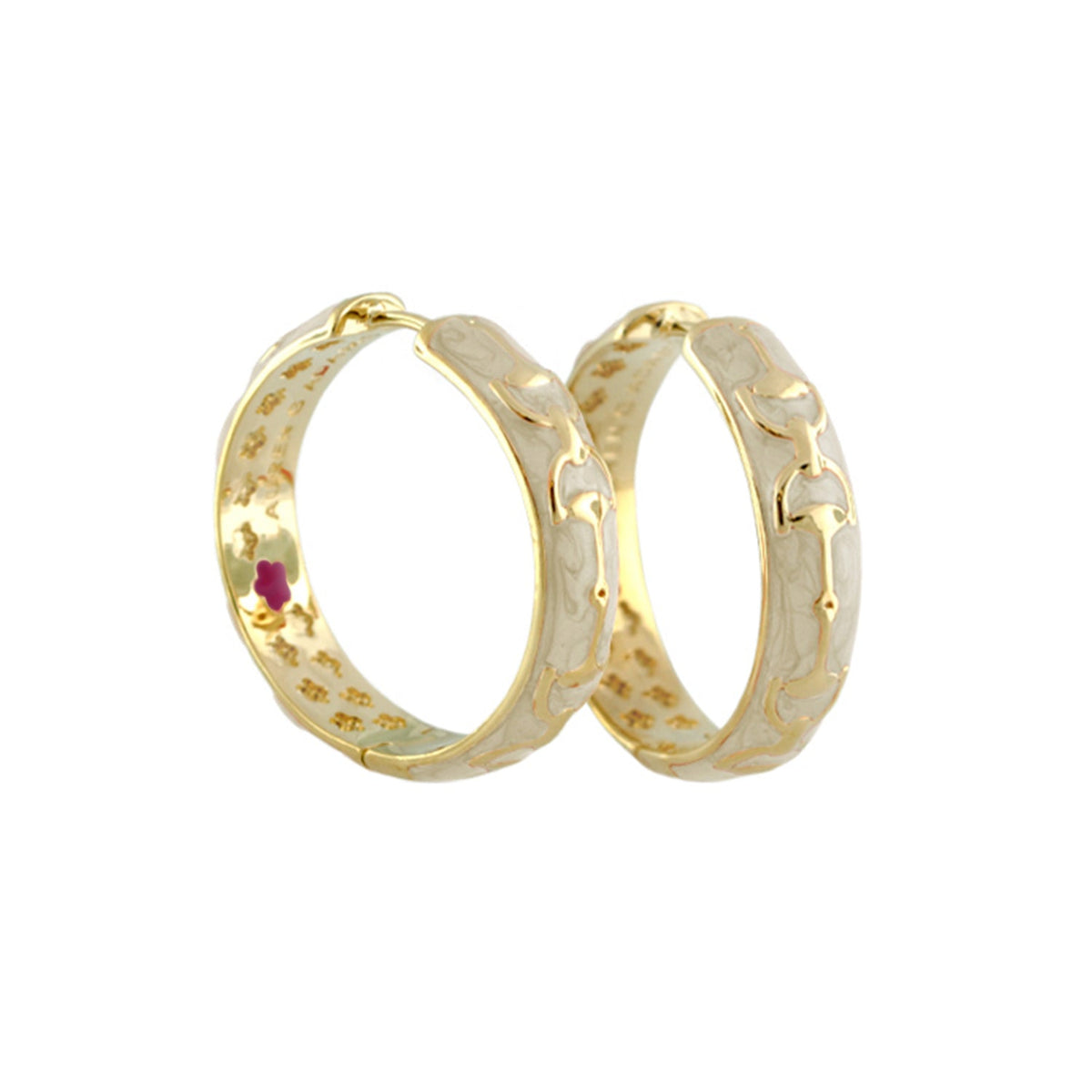 Lauren G Adams - Equestrian Stirrup Earrings - Bit