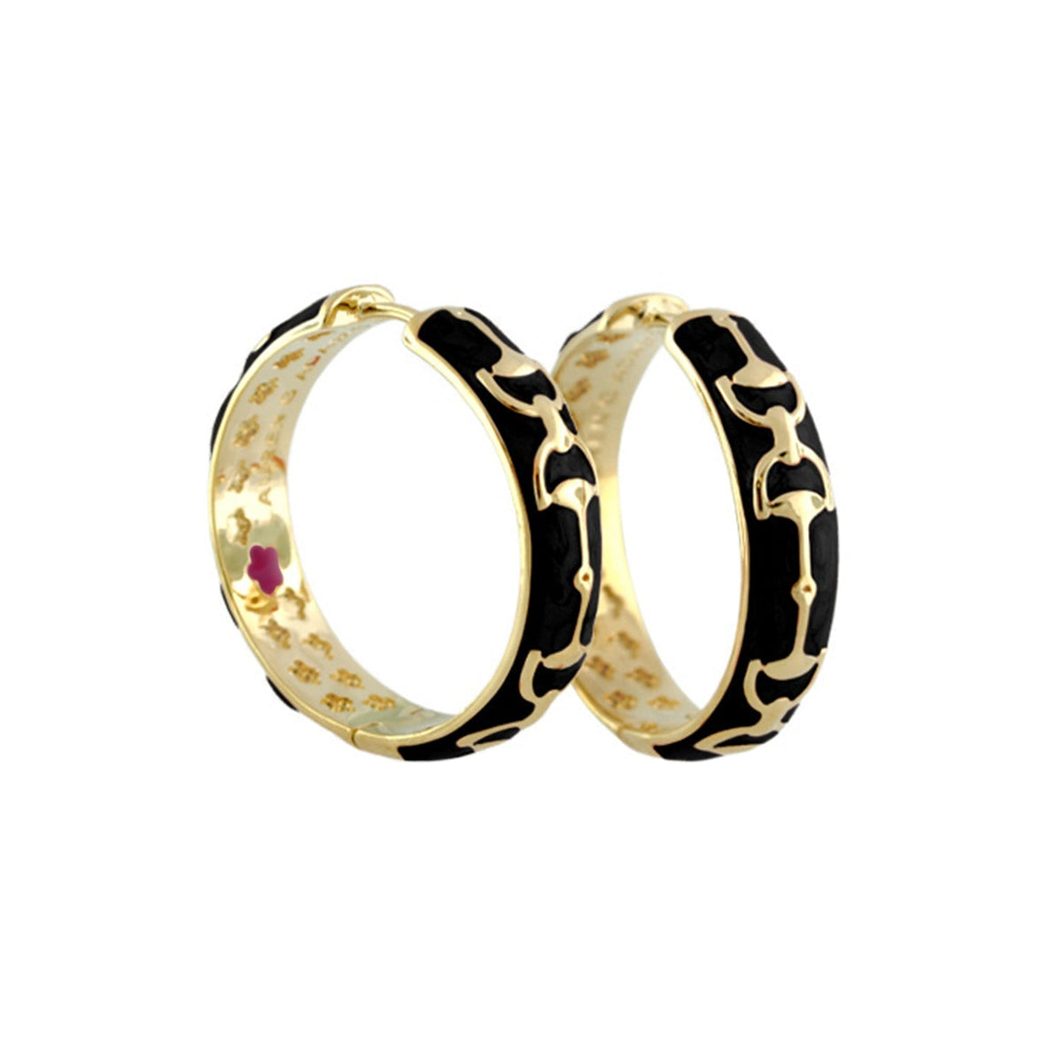 Lauren G Adams - Equestrian Stirrup Earrings - Bit