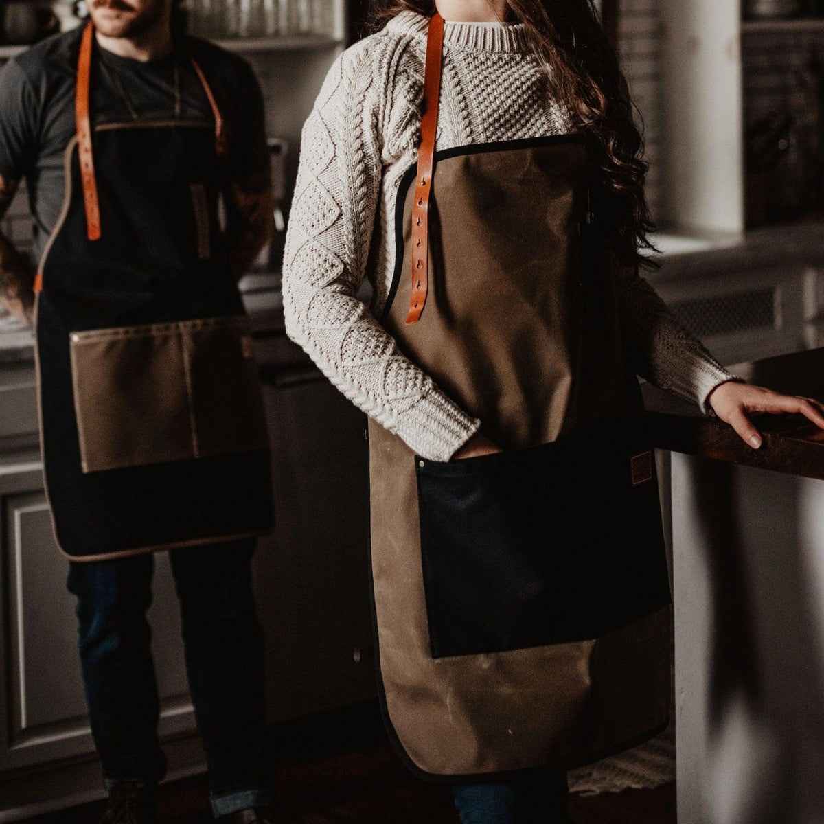 The Local Branch - Waxed Canvas Apron - USA Made
