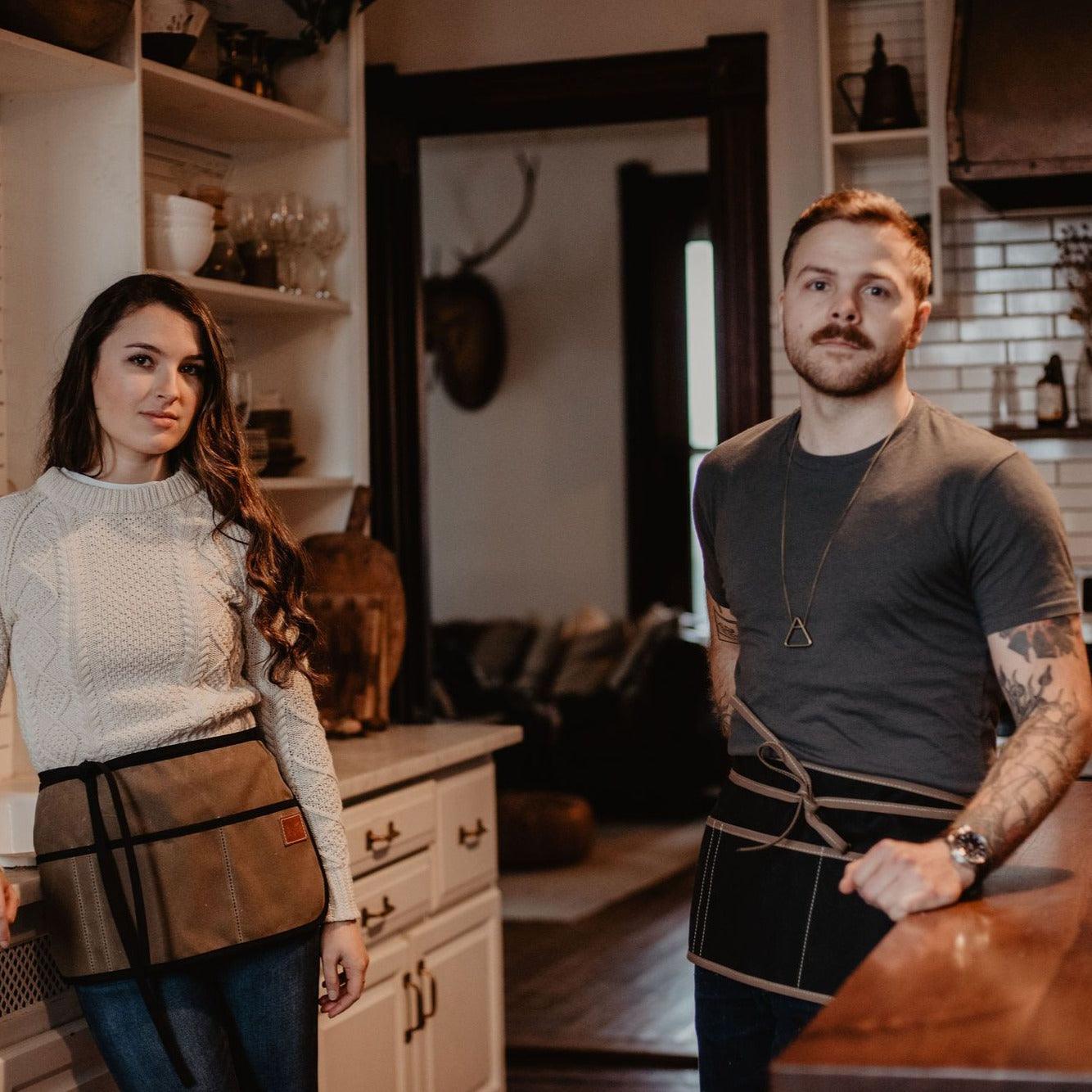 The Local Branch - Waxed Canvas Waist Apron - USA Made