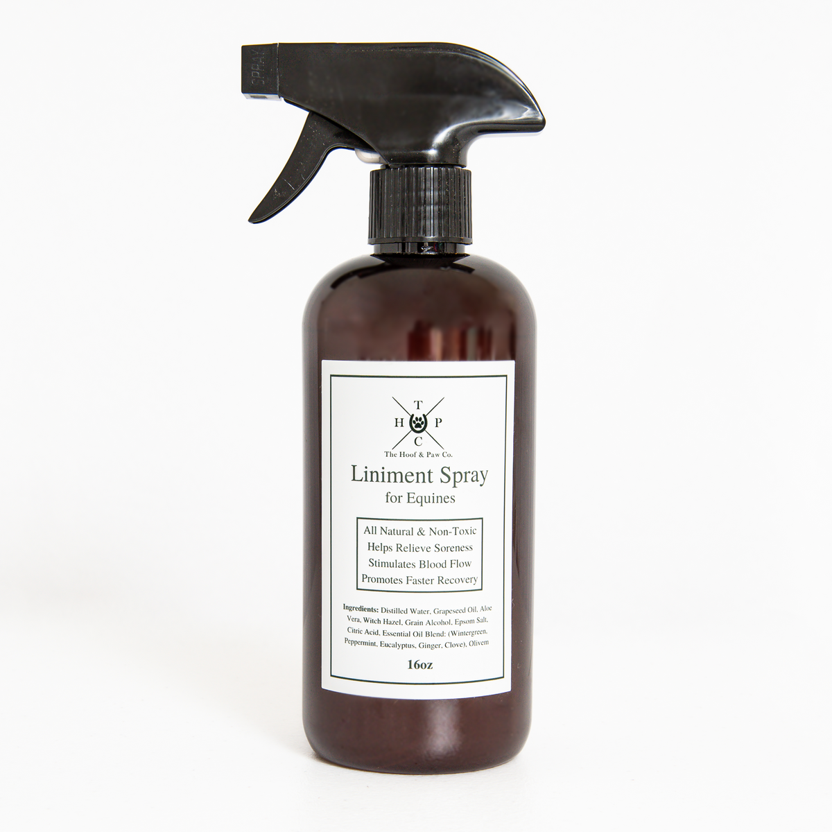 The Hoof & Paw Co. Liniment Spray for Horses - 16oz