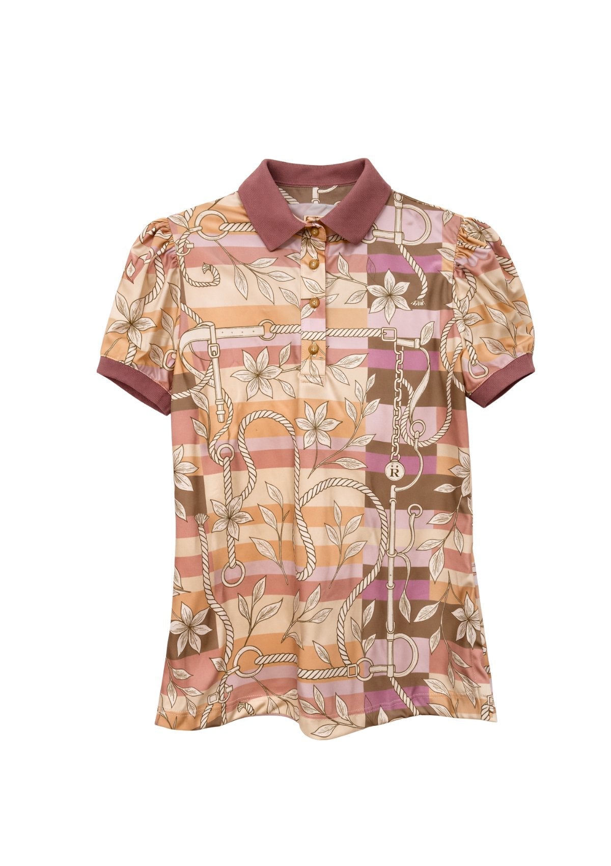 Rönner | Regatta Polo-Shirt | Short Sleeve | Ropes Print