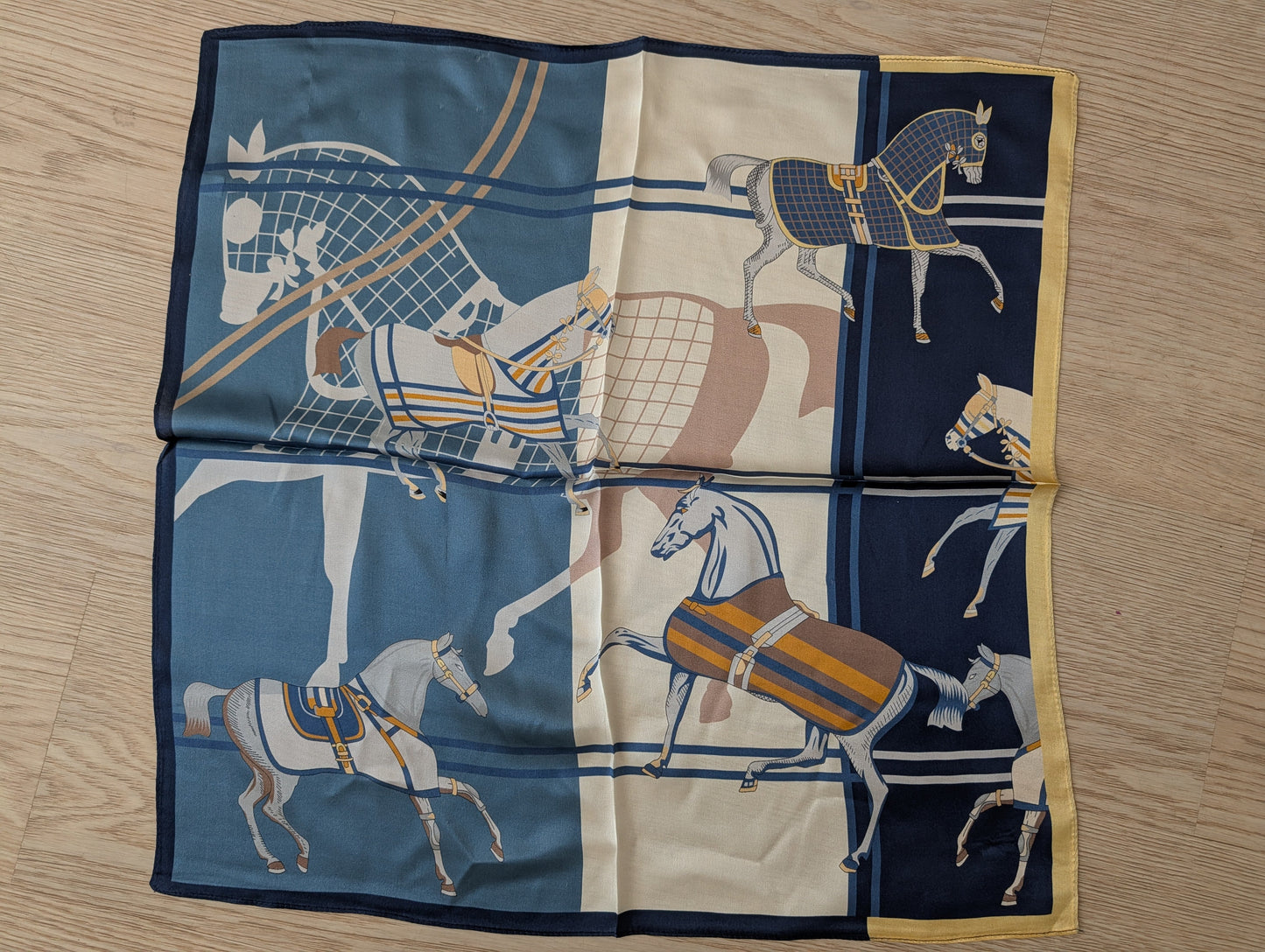 The Proper Fox - Equestrian Silk Scarf