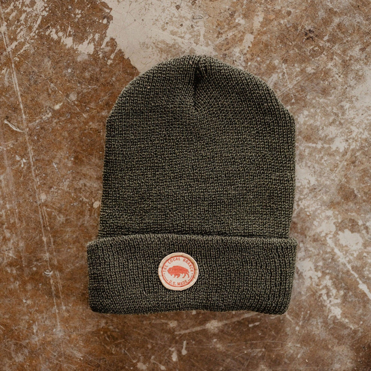 The Local Branch - Wool Bison Beanie - USA Made