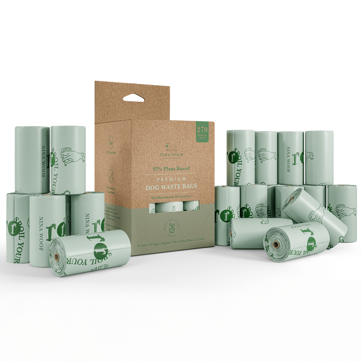 Nina Woof - Waste Bags - Plant Based