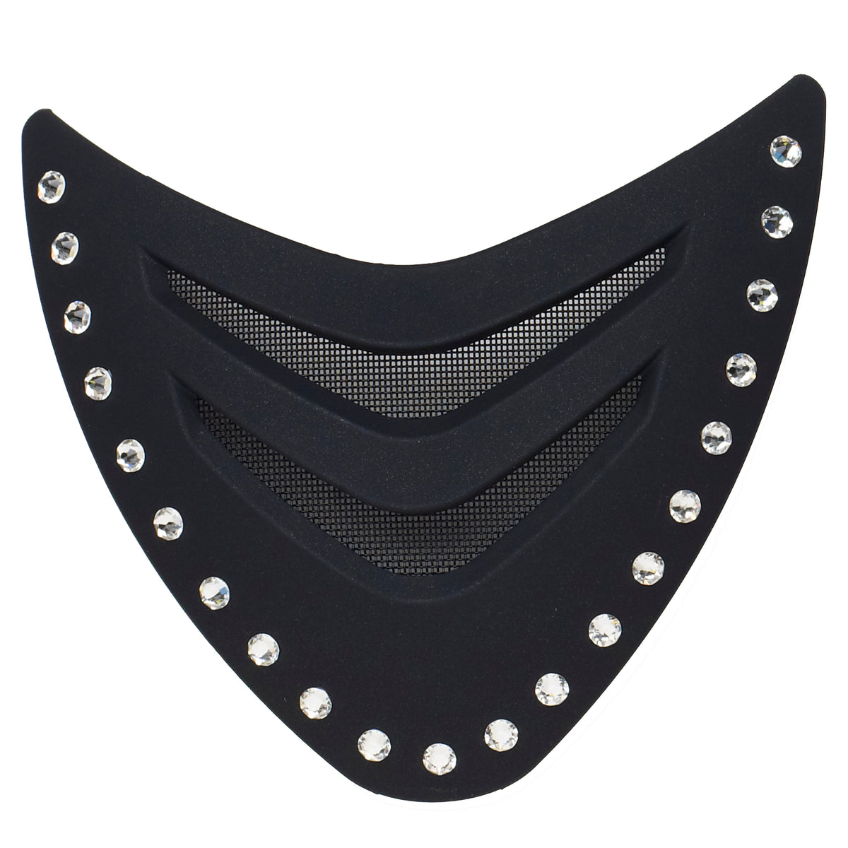 One K - CCS Front Shield - Black Matte & White