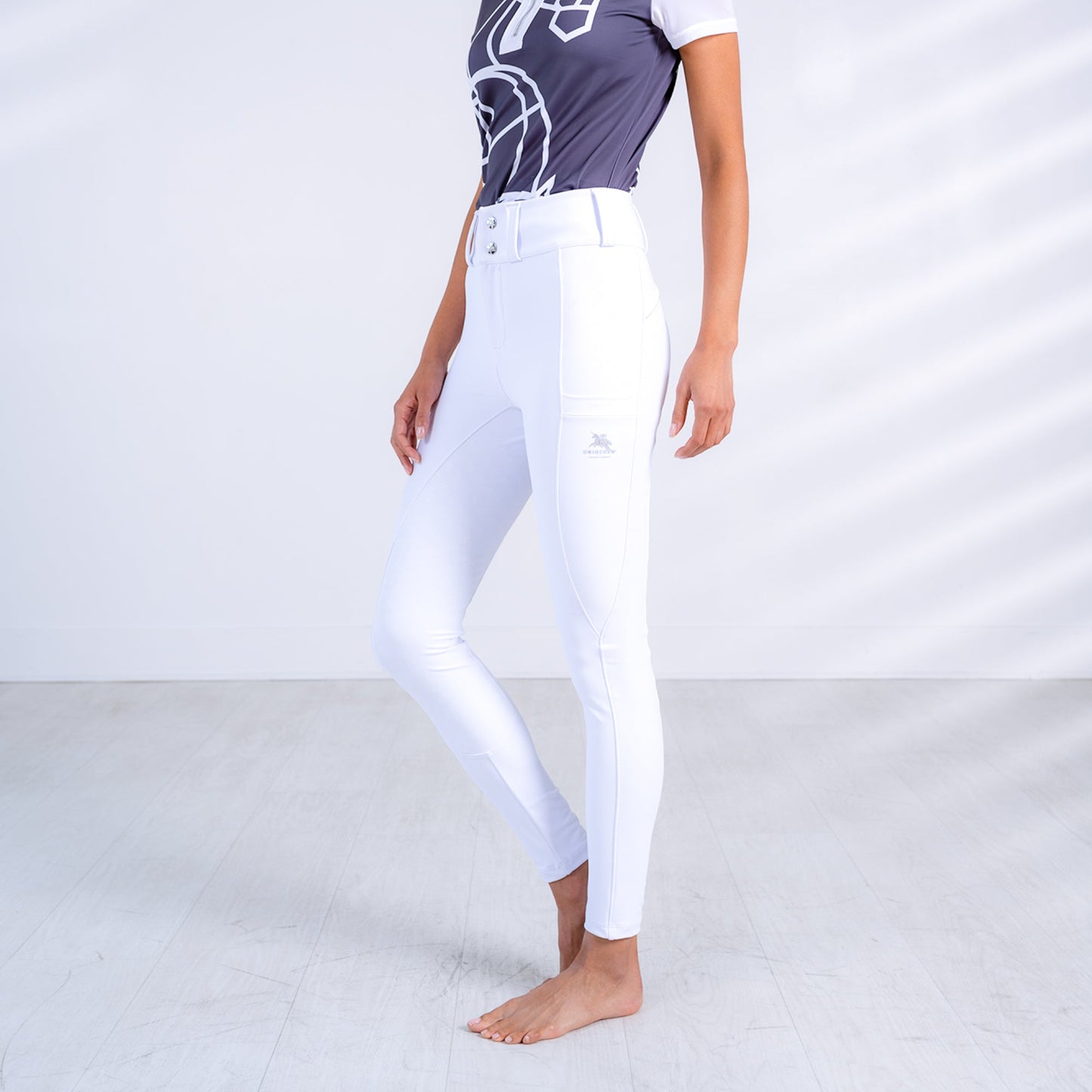 Uniqcorn Exceptionnel Catherine Haddad Collection Show Breeches "GrandPrix" - Full Seat