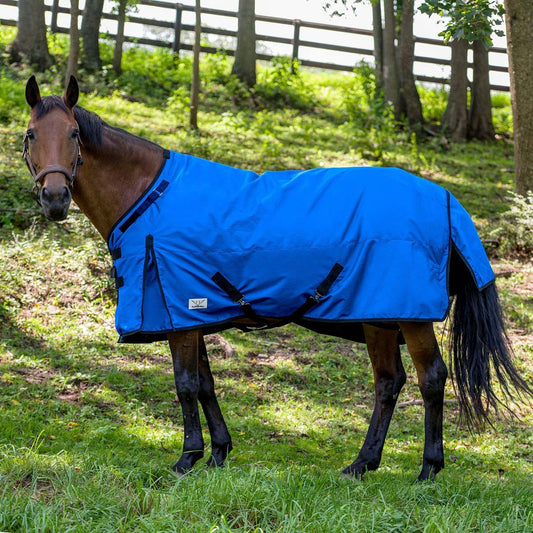 TuffRider Comfy – Fit  Heavy Weight Standard Neck Ripstop Turnout Blanket w/Adjustable neck opening 1200D 300 GSM