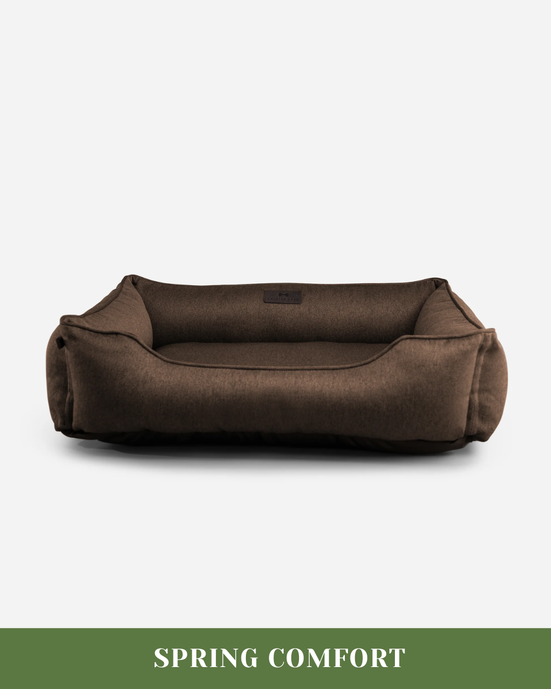 Chester & Lee Cotton Sleeper Dog Bed Brown