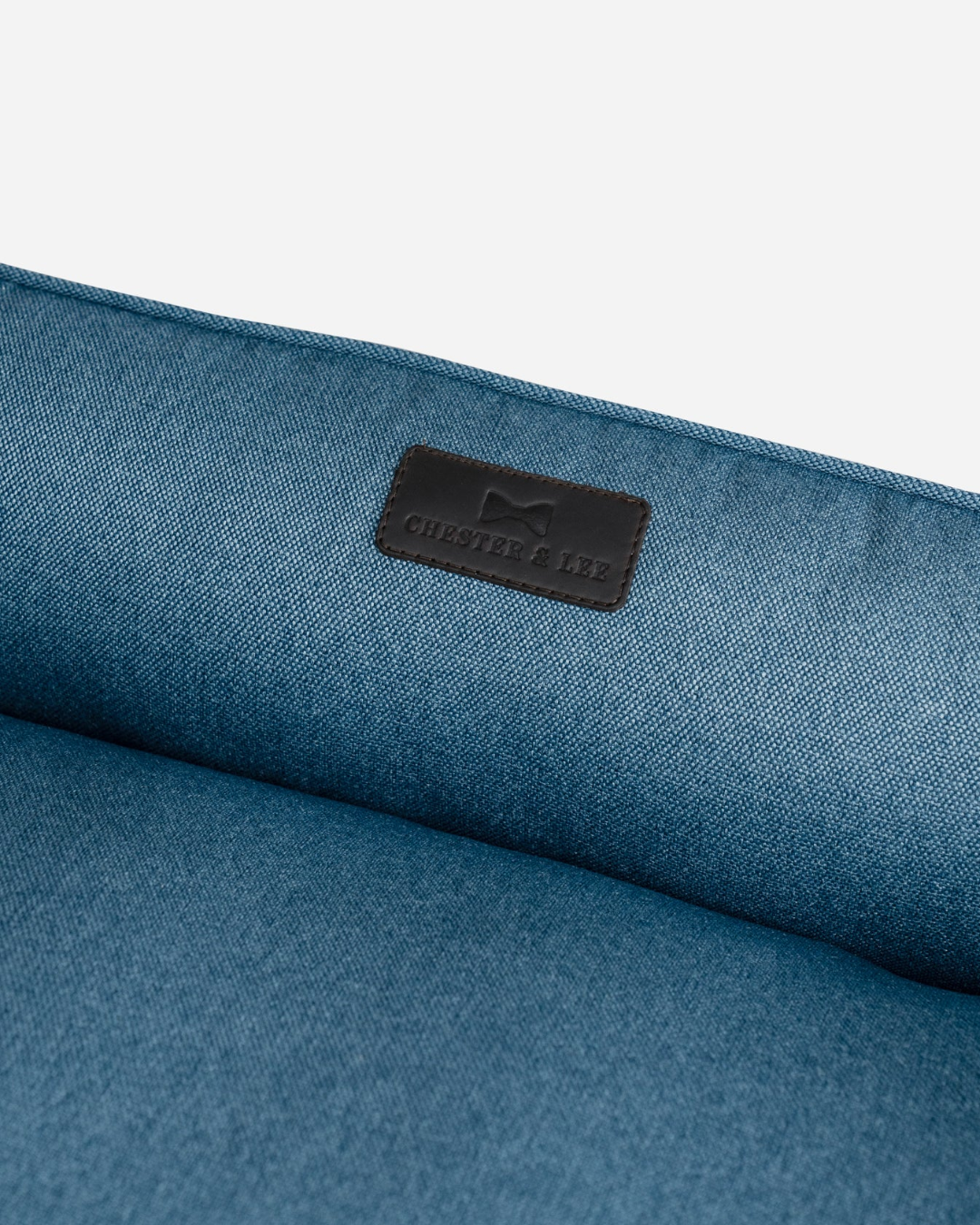 Chester & Lee Cotton Sleeper Dog Bed Denim