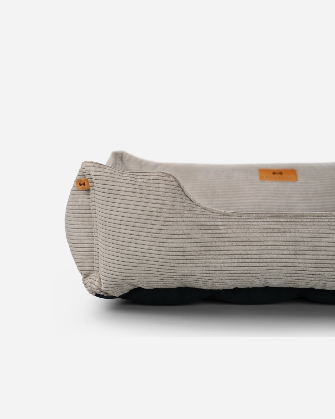 Chester & Lee Fancy Corduroy Sleeper Dog Bed Taupe