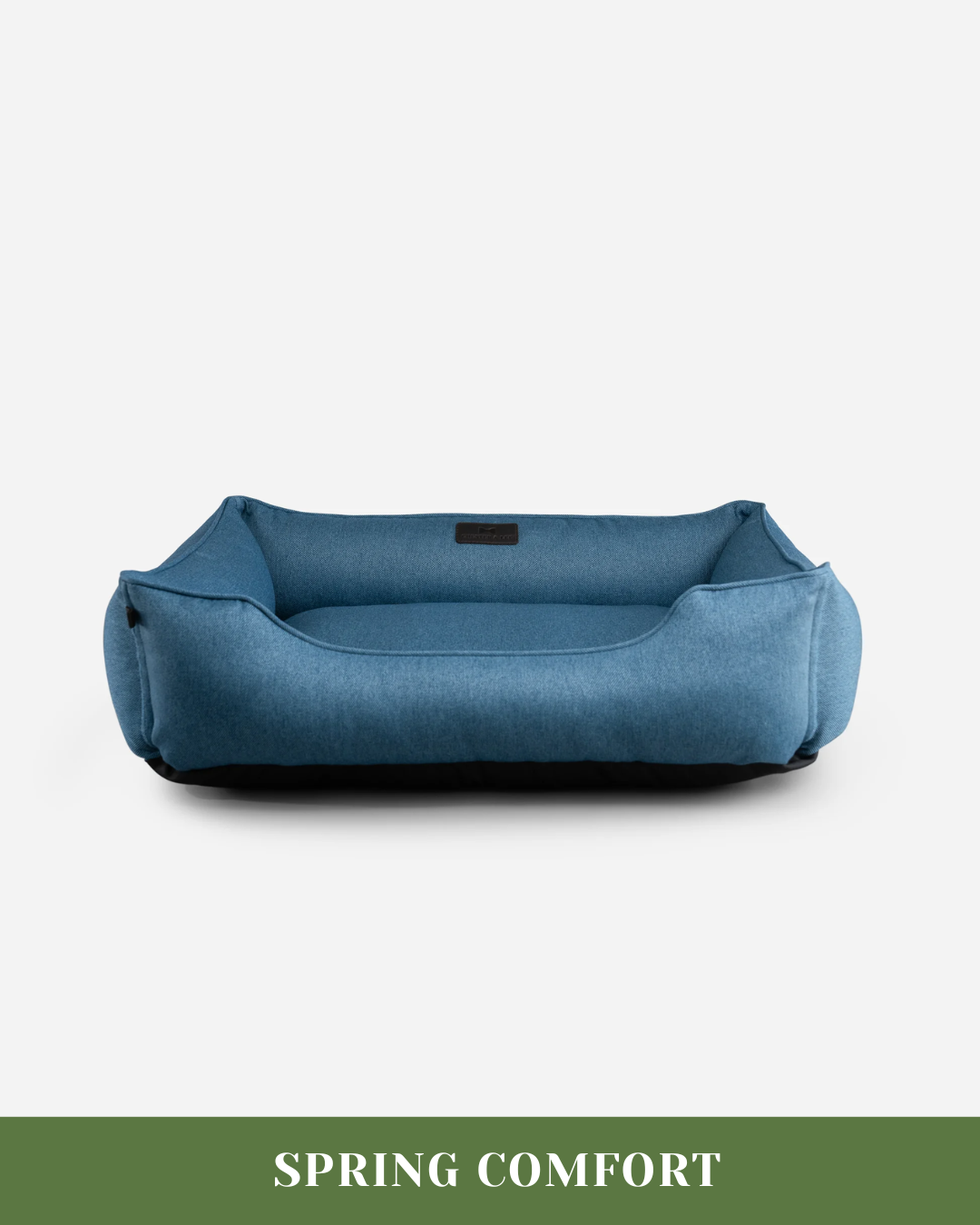 Chester & Lee Cotton Sleeper Dog Bed Denim