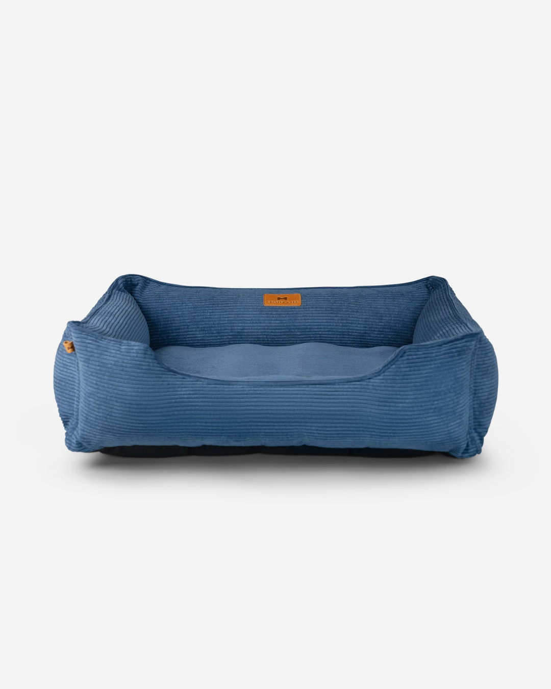 Chester & Lee Fancy Corduroy Sleeper Dog Bed Blue
