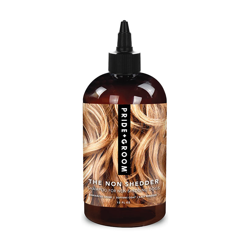 PRIDE+GROOM THE NON SHEDDER Dog Shampoo — Hydrating, Detangling, Hypoallergenic Formula for Doodles and all Non-Shedding Breeds