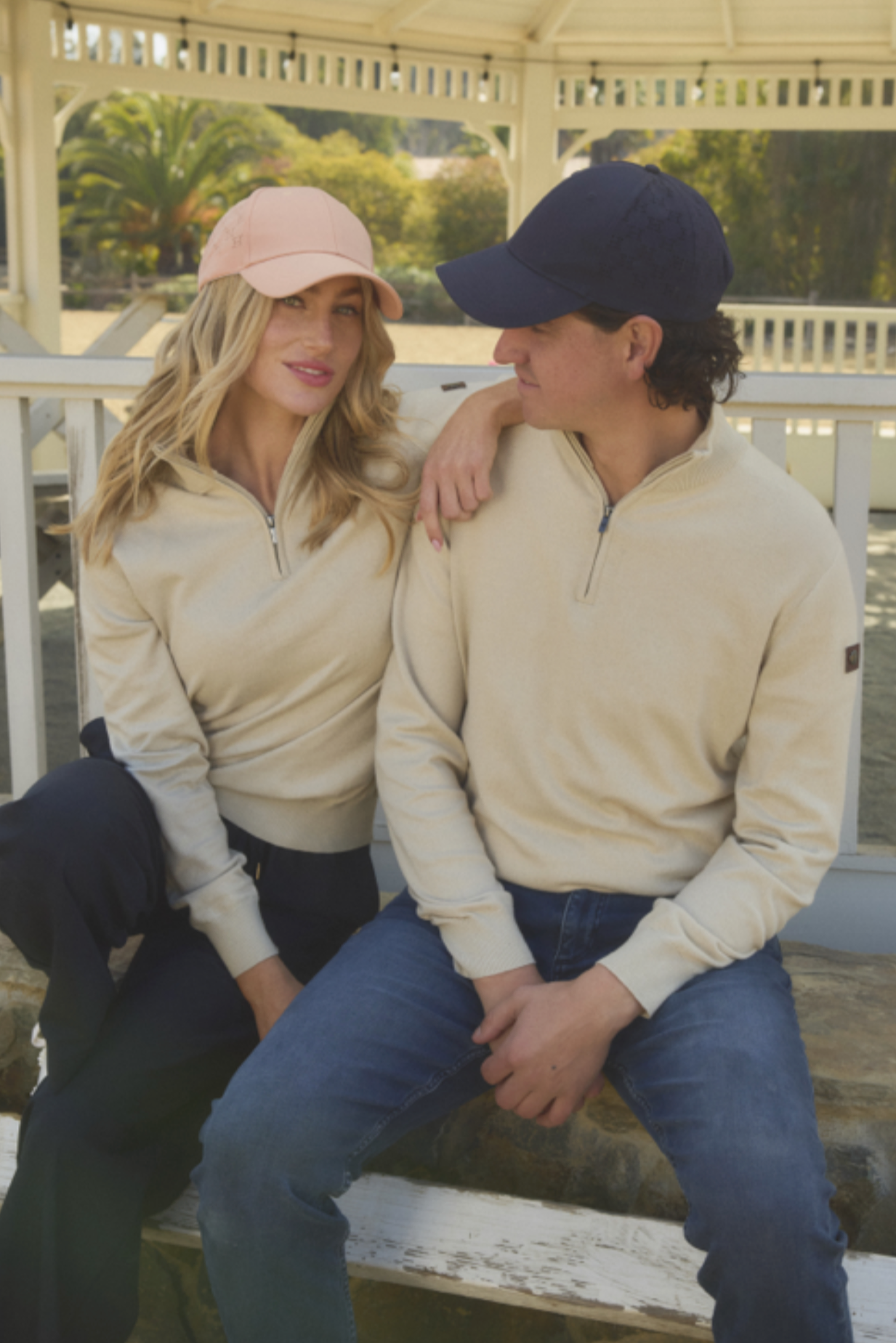 Harcour USA - Parmo Unisex Pullover 1/4 Zip Sweater