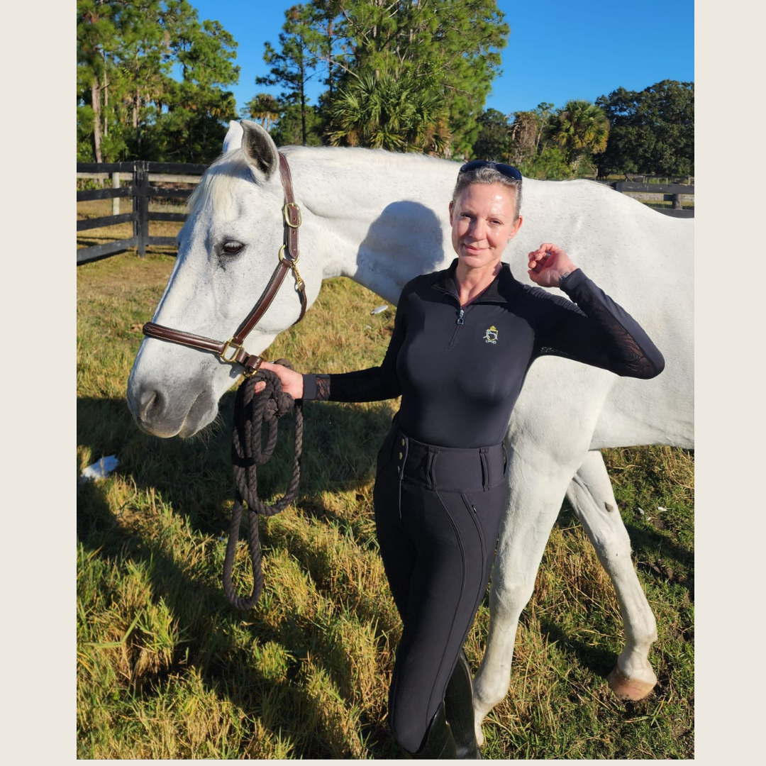 Dressage Queen Dream - Black Riding Shirt
